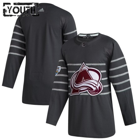 Colorado Avalanche Blank Grau Adidas 2020 NHL All-Star Trikot Authentic - Kinder